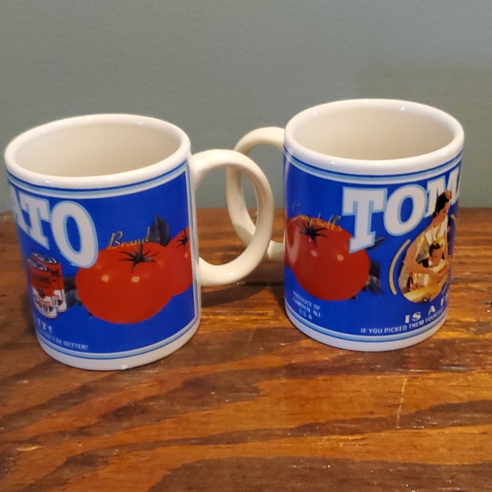 Campbell's Tomato Is a Fruit Mugs - Picture 3 of 15